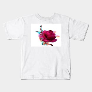 Magnolia Abstract Kids T-Shirt